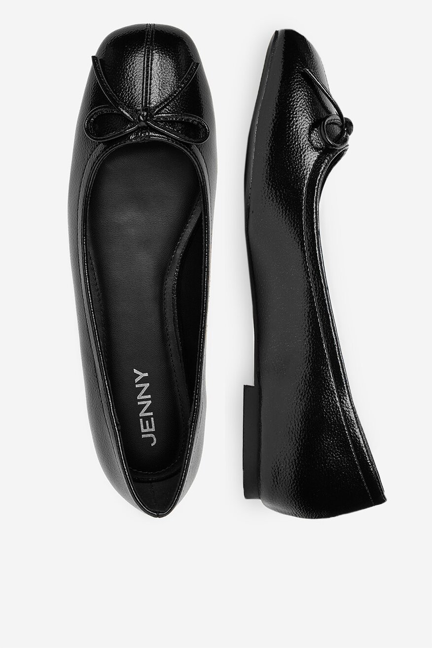 Baleriny Jenny CEO-CD240125-1 Czarny - 5906751340967