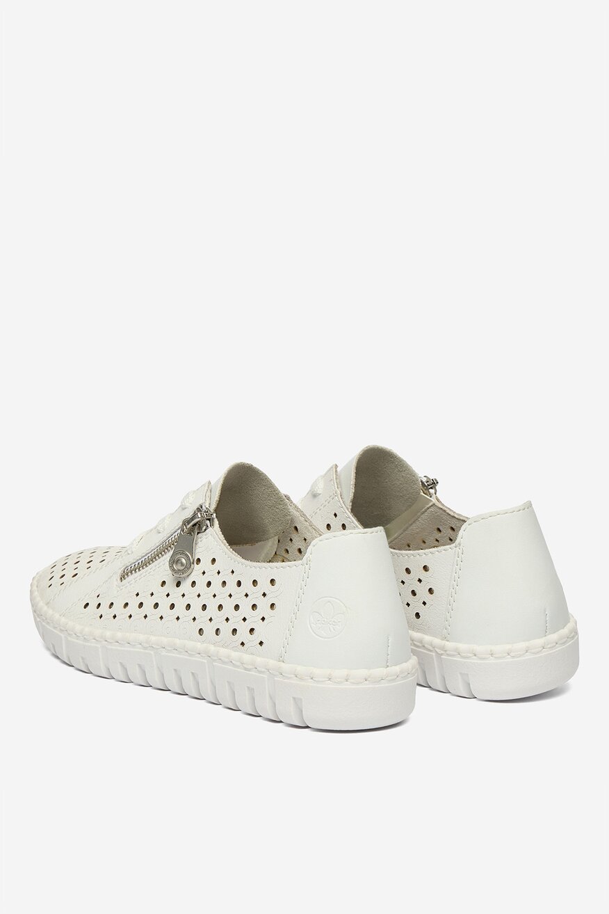 
                Половинки обувки Rieker БЯЛ - 5906751837375