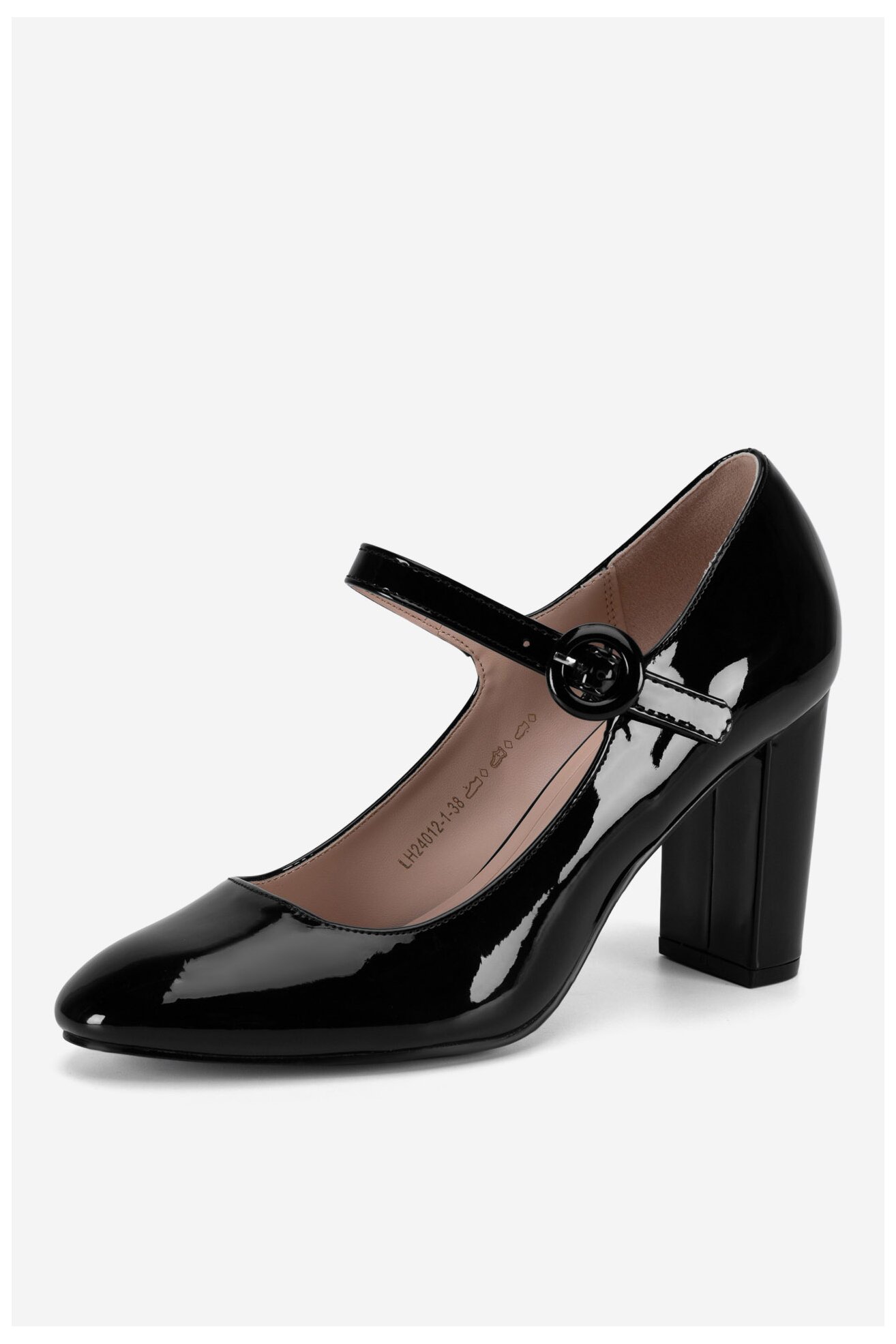 Lodičky Clara Barson LH24012-1 ČERNÁ