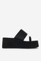 Pantofle Juicy Couture WSS21512-02 ČERNÁ
