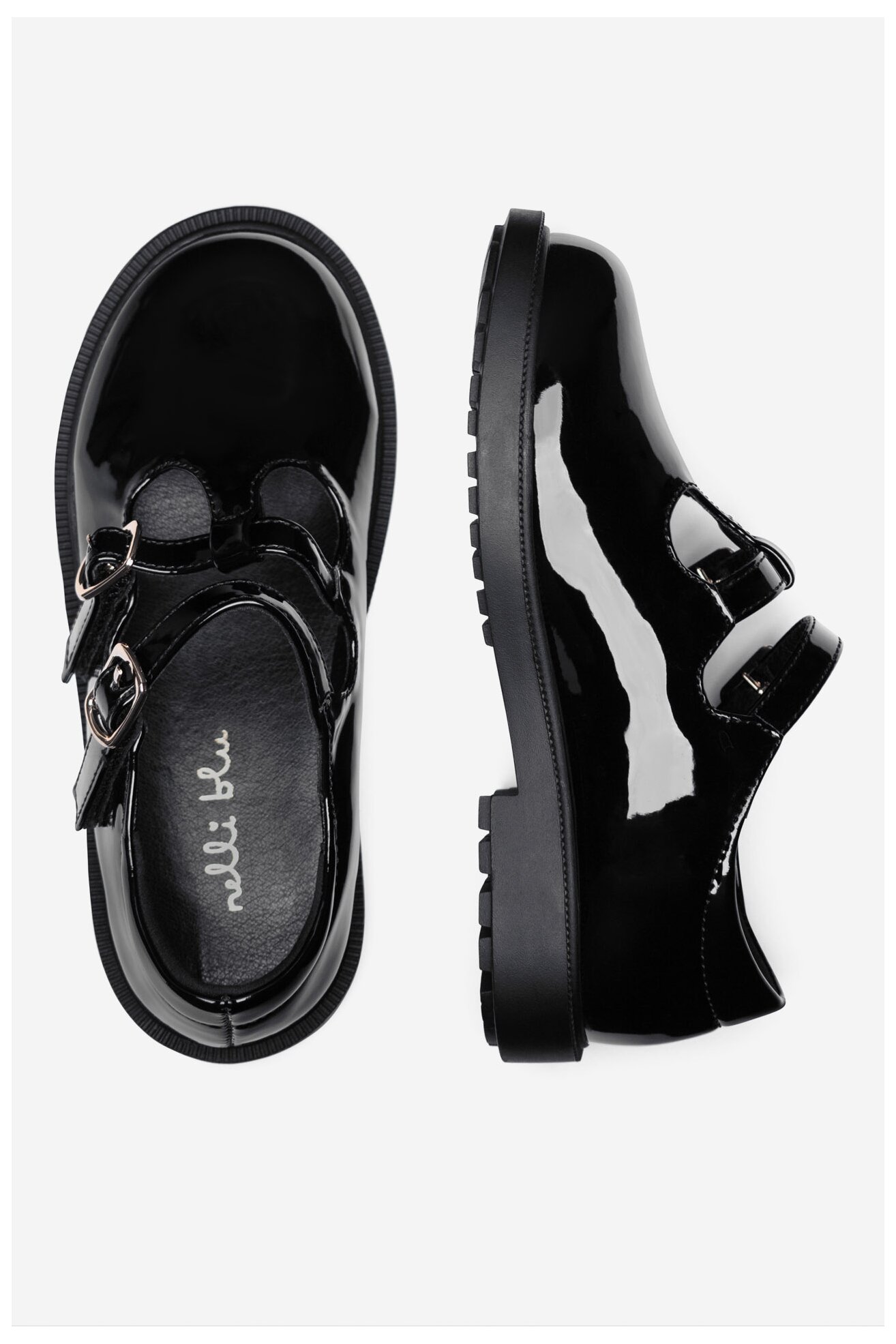 Félcipő Nelli Blu CS6511-02 FEKETE