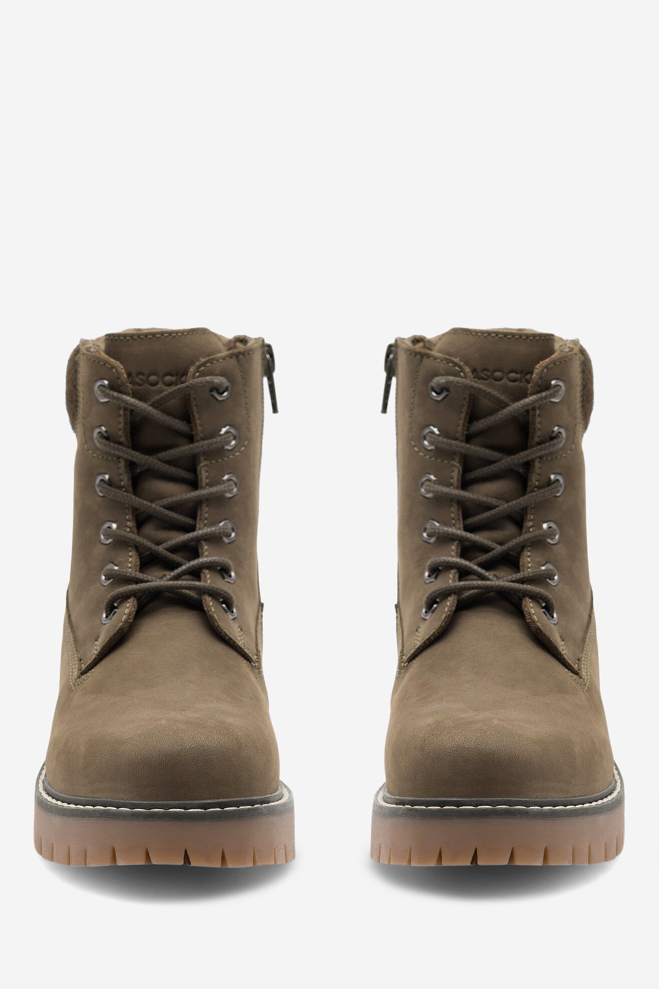 Šněrovací vyšší obuv Lasocki Young RIVER CI12-8468-02 KHAKI