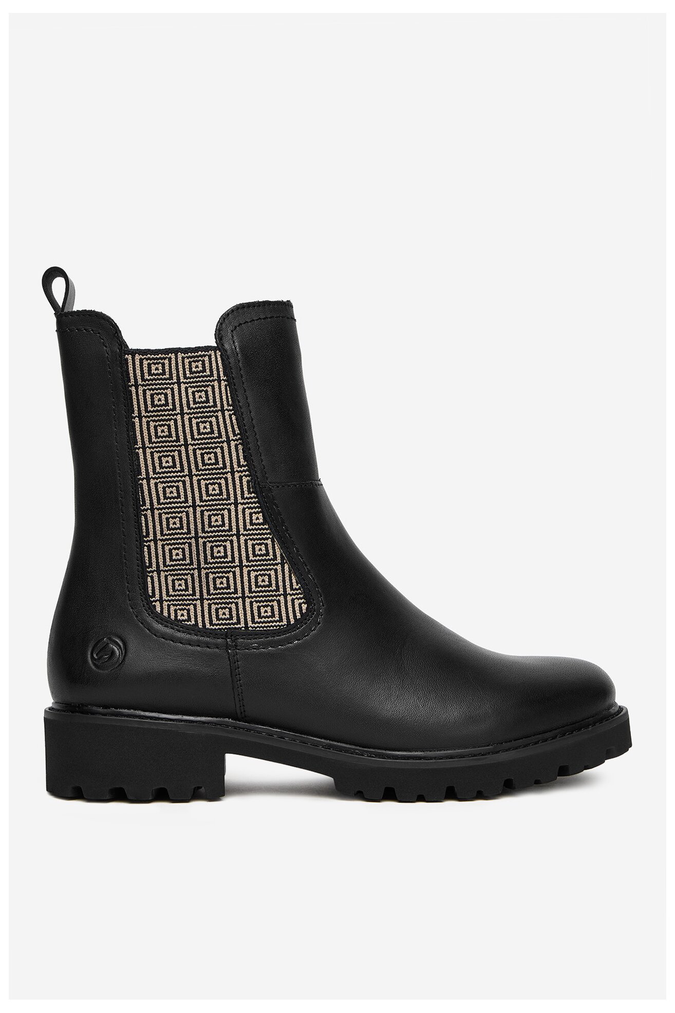 Ghete Remonte D8694-03 NEGRU