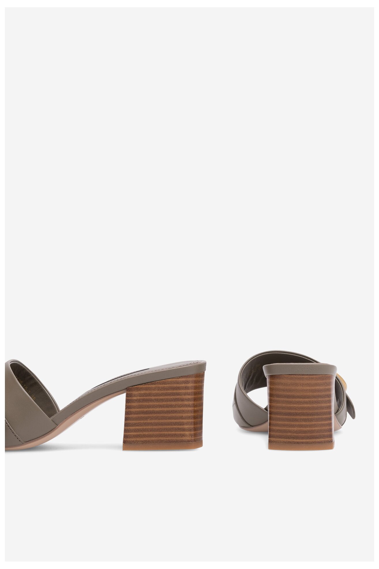 Klapki Gino Rossi VITA-V15595-15-1 Khaki