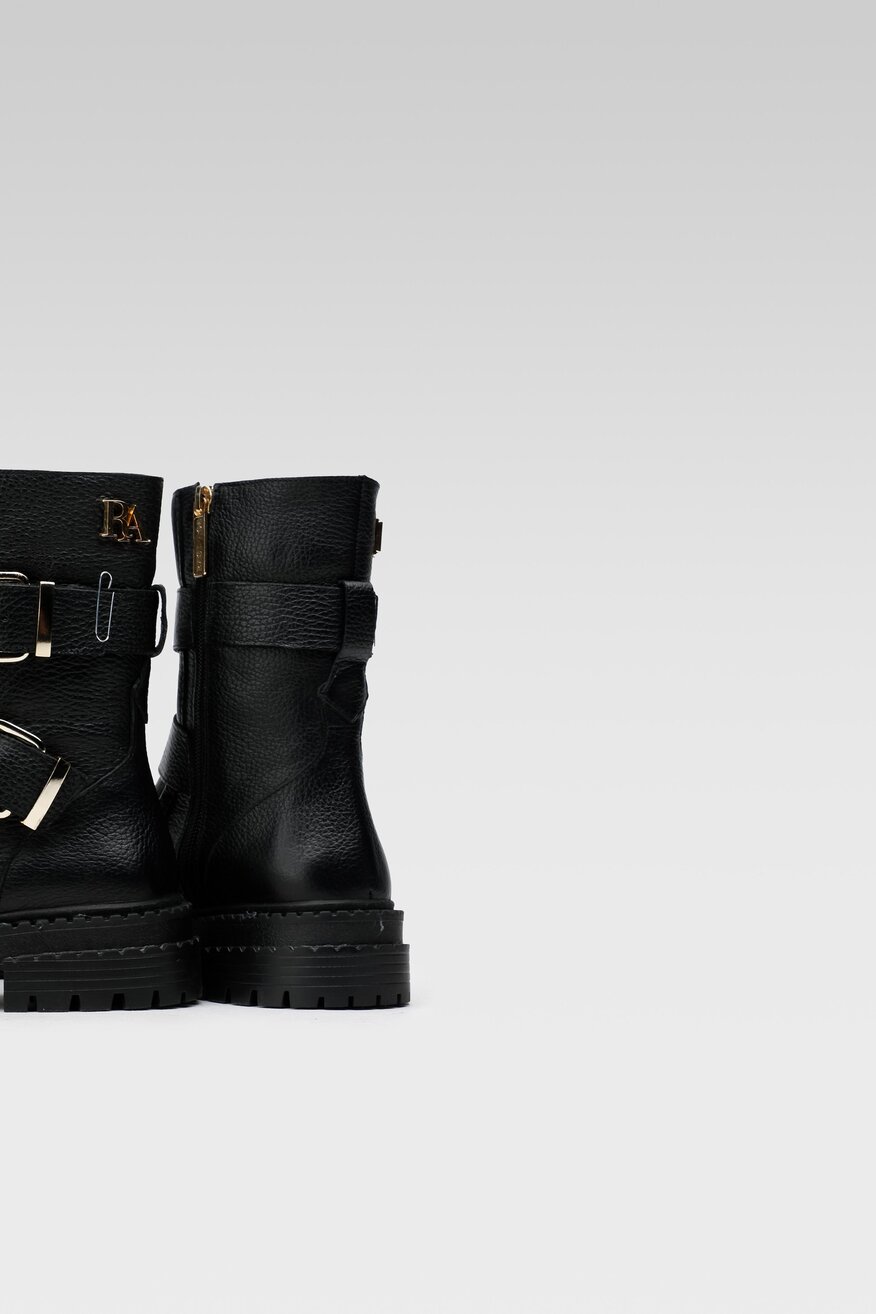 
                RAGE AGE - Botki czarne - 2230032347516