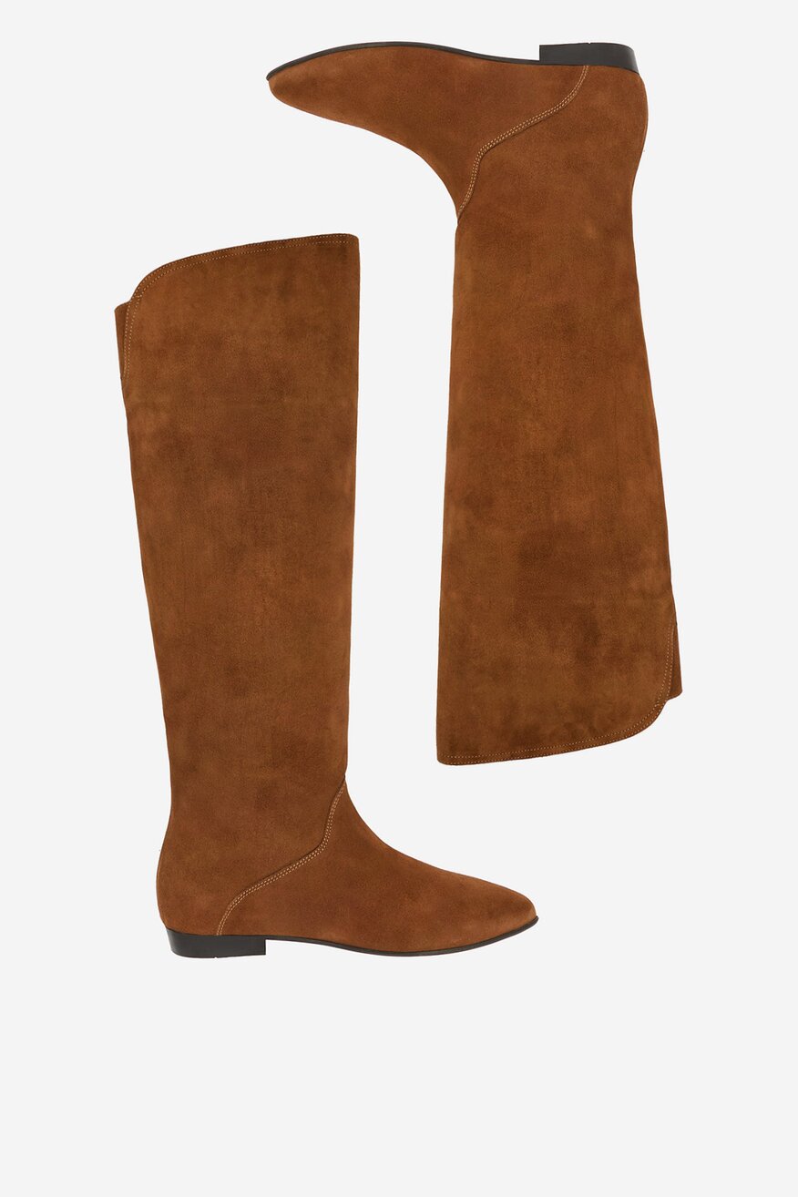 Badura - Kozaki skórzane - 5906751338018