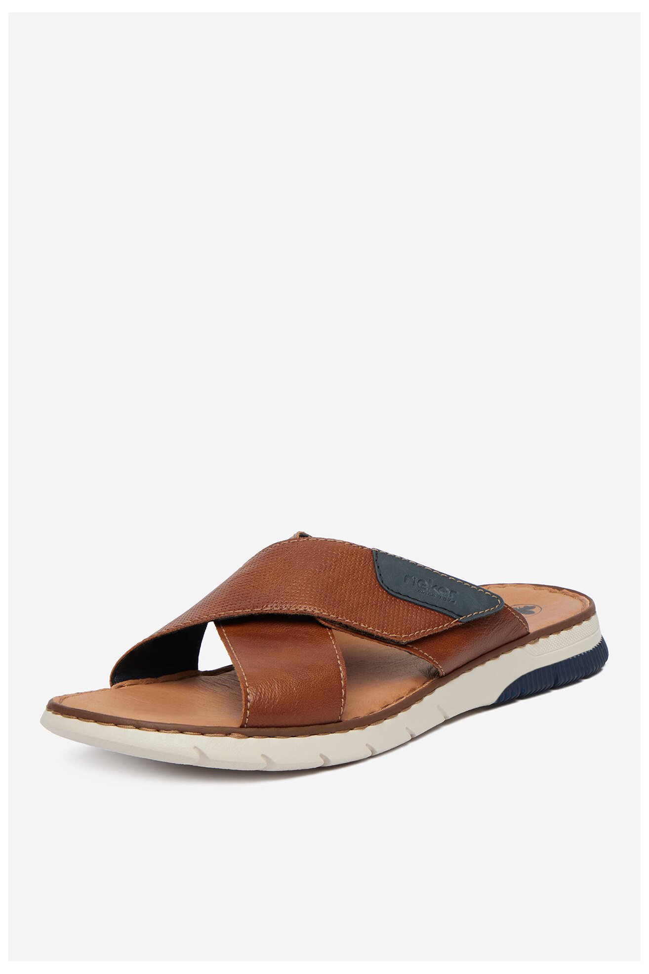 Klapki Rieker CEO-25283-22 Brązowy