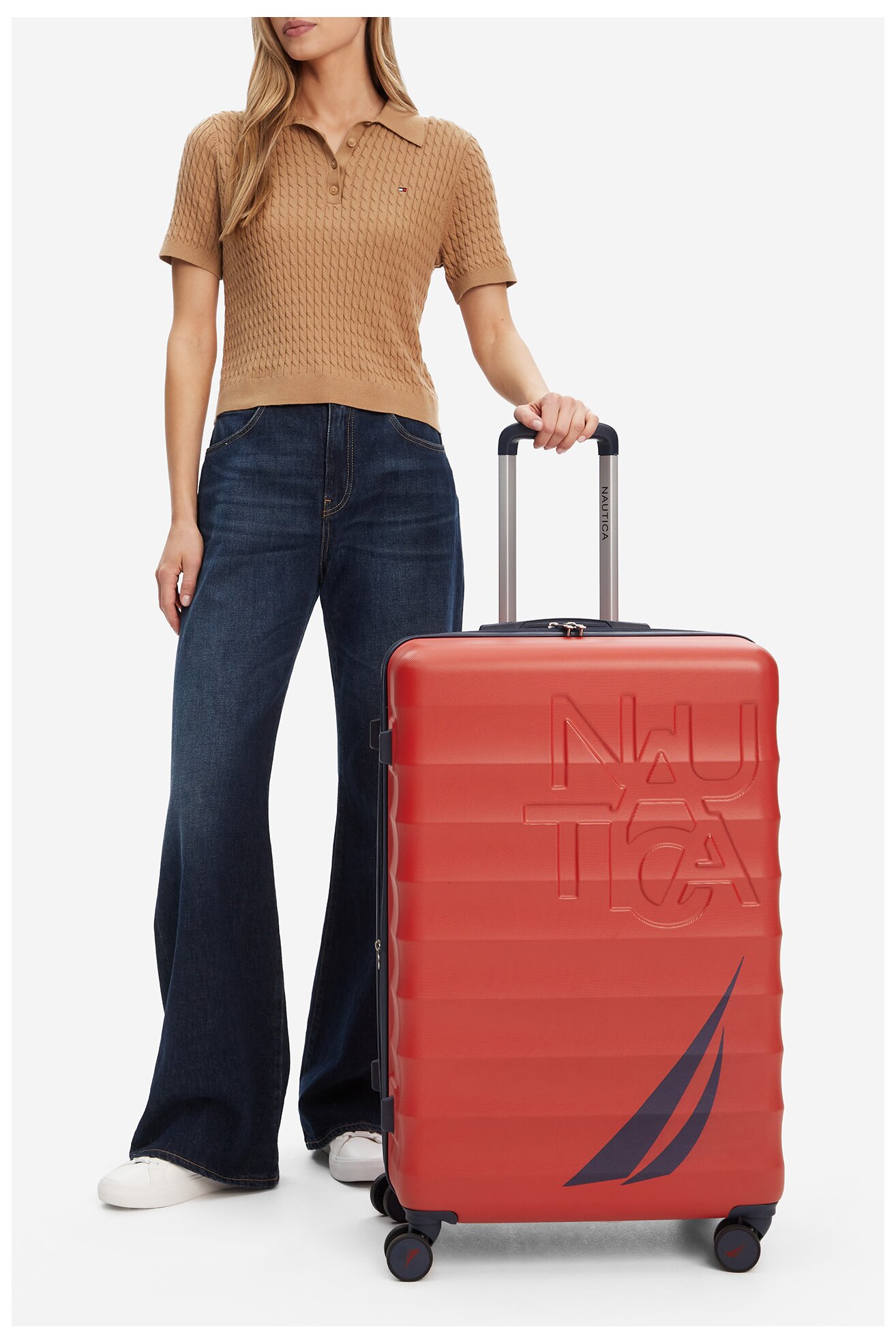 Bőrönd NAUTICA CWBEO-NTC-KS-004-07-L PIROS