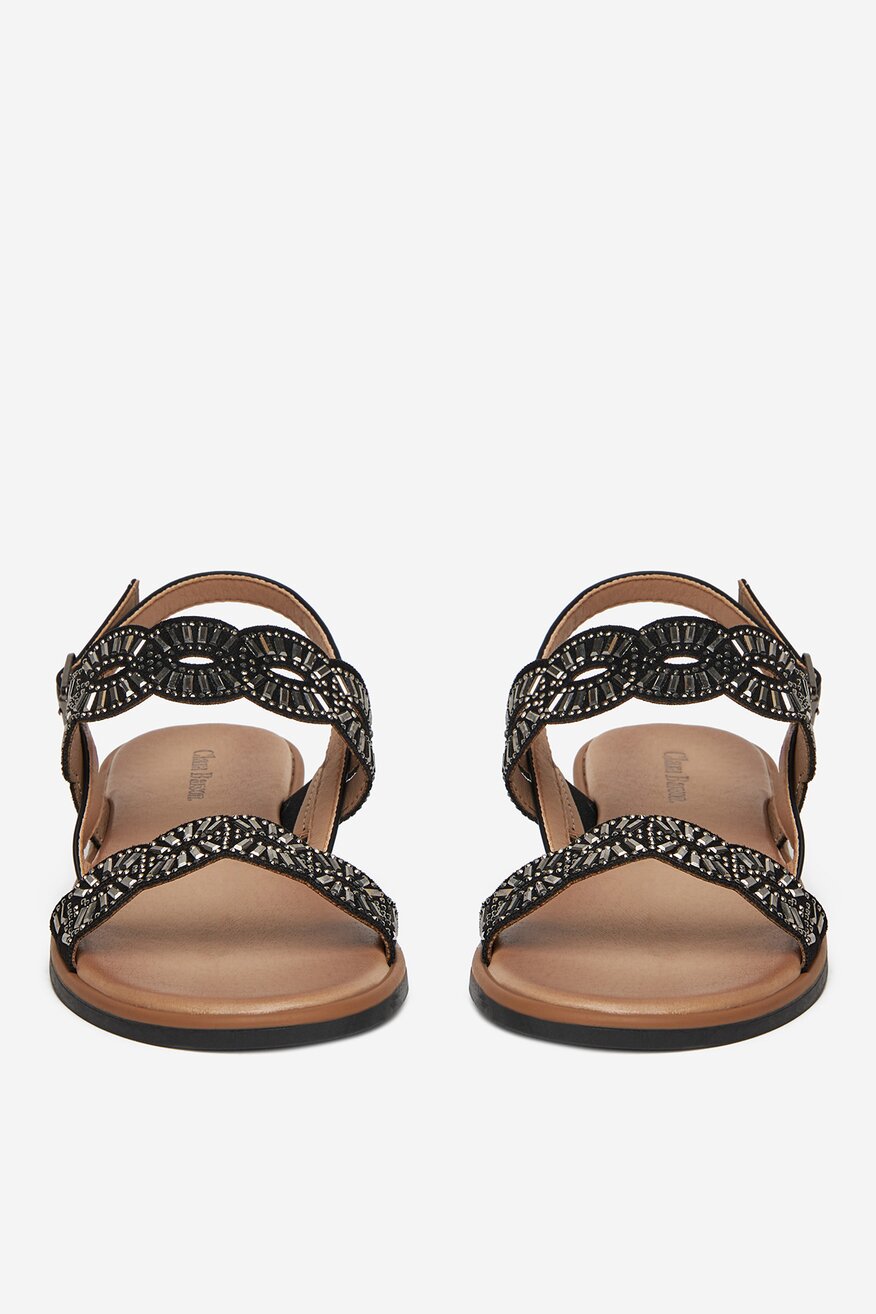 Sandale Clara Barson NEGRU - 5904862307695