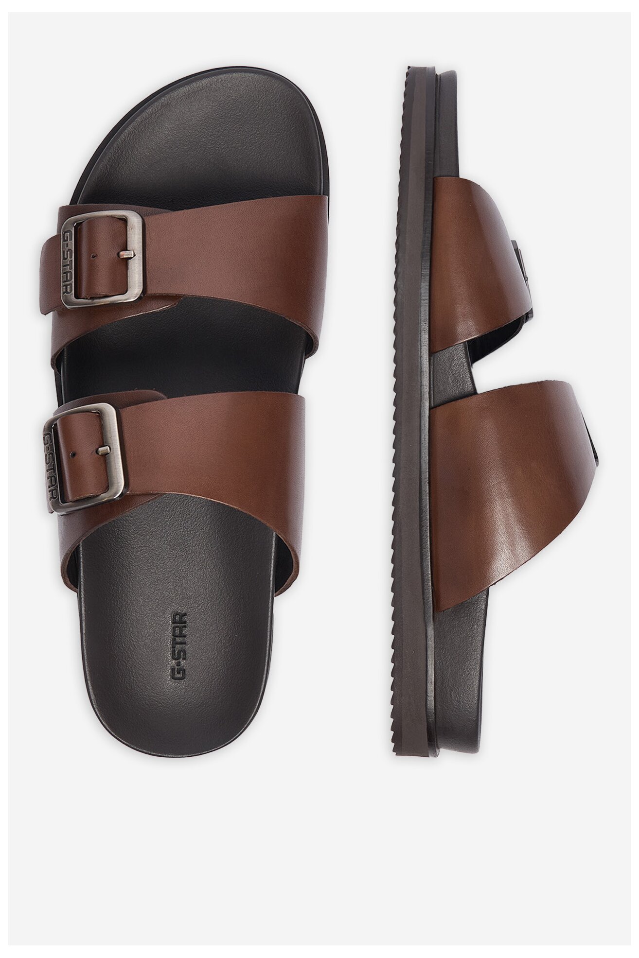 Шльопанець G-STAR RAW EO-MOBEL-02 MI34 КОРИЧНЕВИЙ