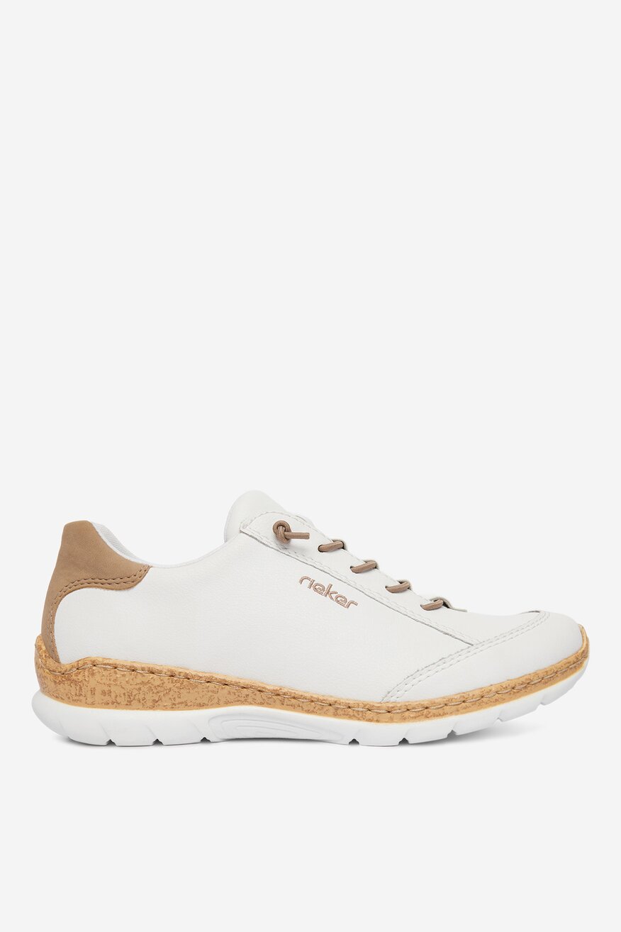 
                Rieker - Sneakersy skórzane - 5906751482834