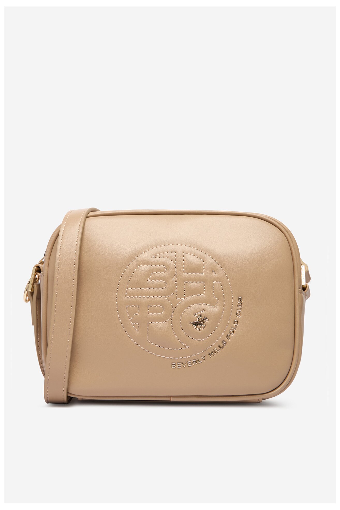 Torebka Beverly Hills Polo Club CEOWB-BHPC-L-002-09 Beżowy