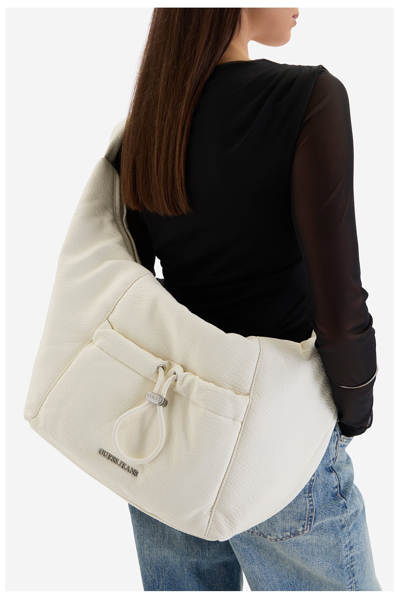 Torebka GUESS JEANS CWBEO-GUESS-XC-005-09 Ivory