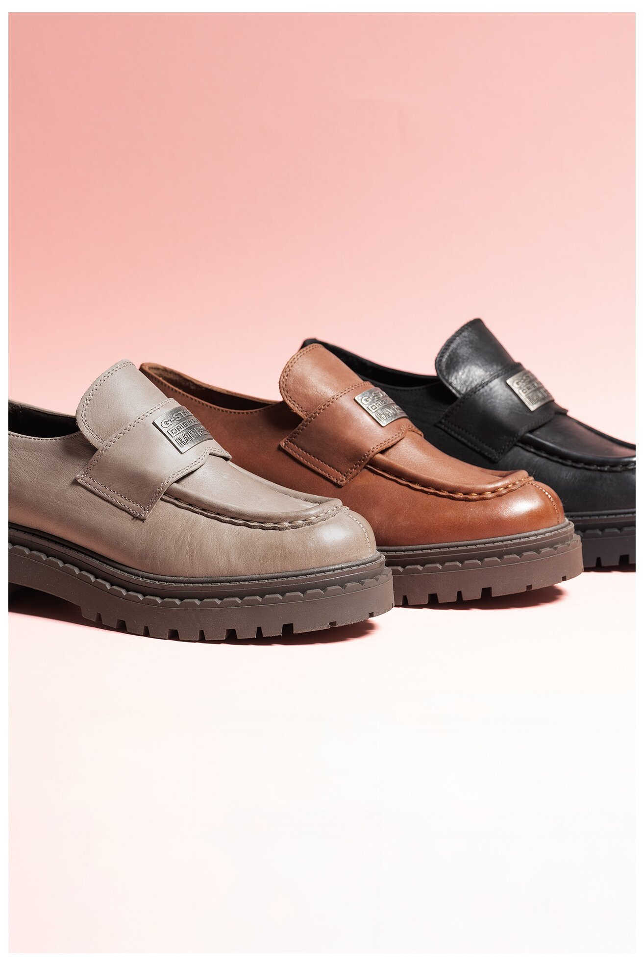 Mocasini G-STAR RAW EO-DOLUNAY-25FW05 MARO