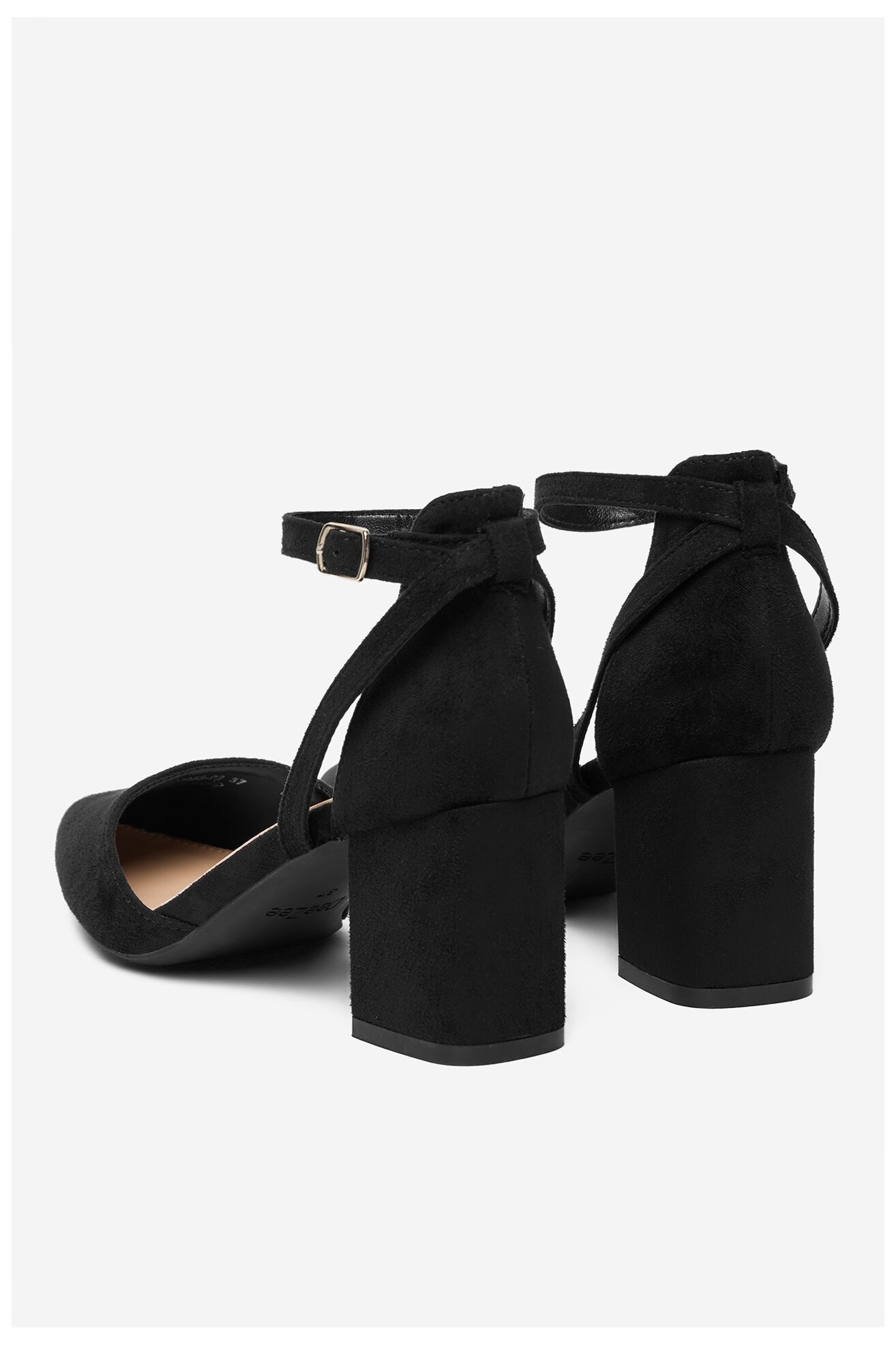 Czółenka DeeZee CEO-WSS20968-02 Czarny