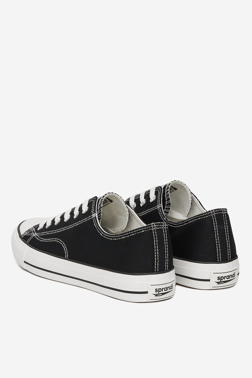 Pantofi pânză Sprandi NEGRU - 5906751264287