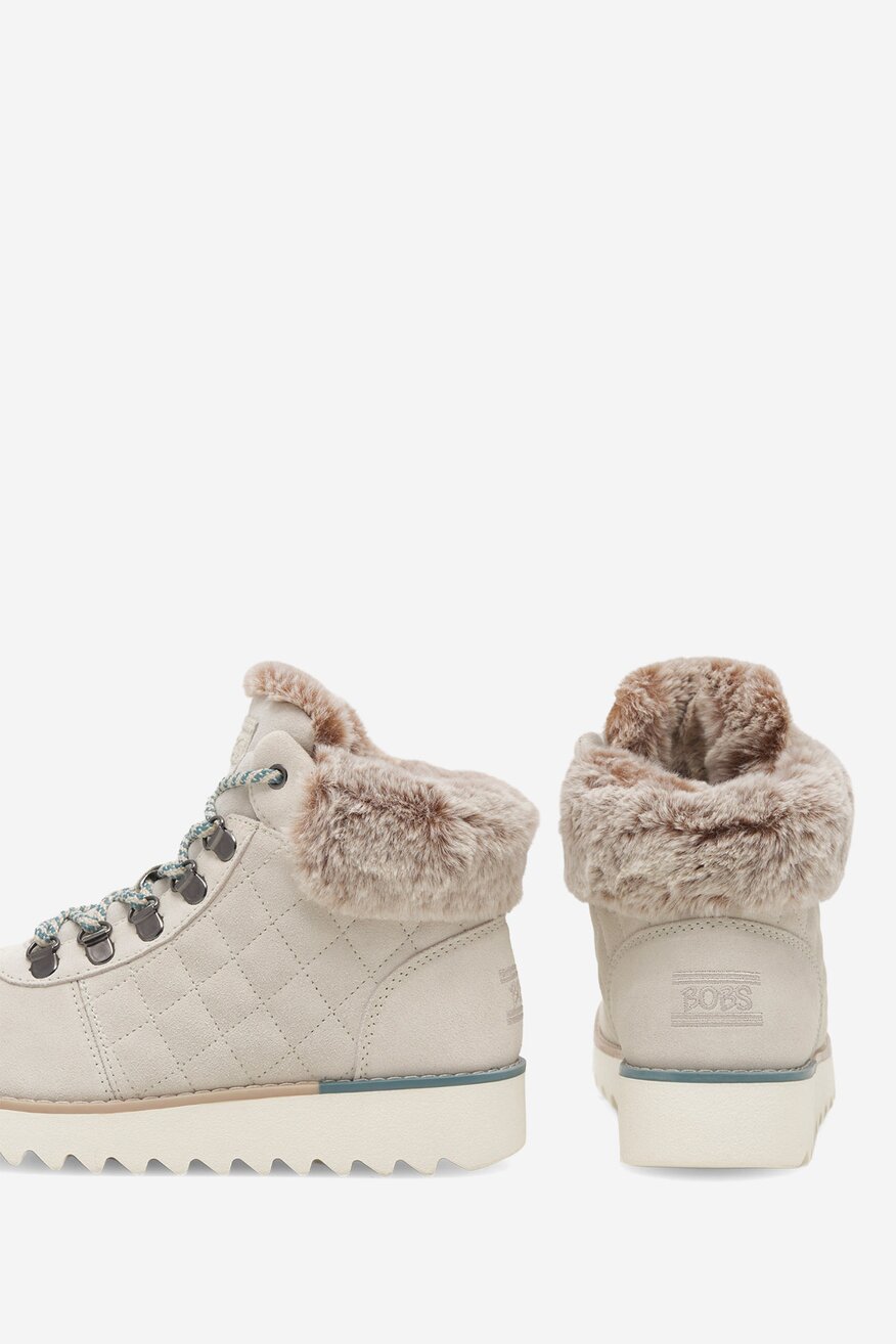 
                Skechers - Trzewiki skórzane ocieplane - 2230058391883