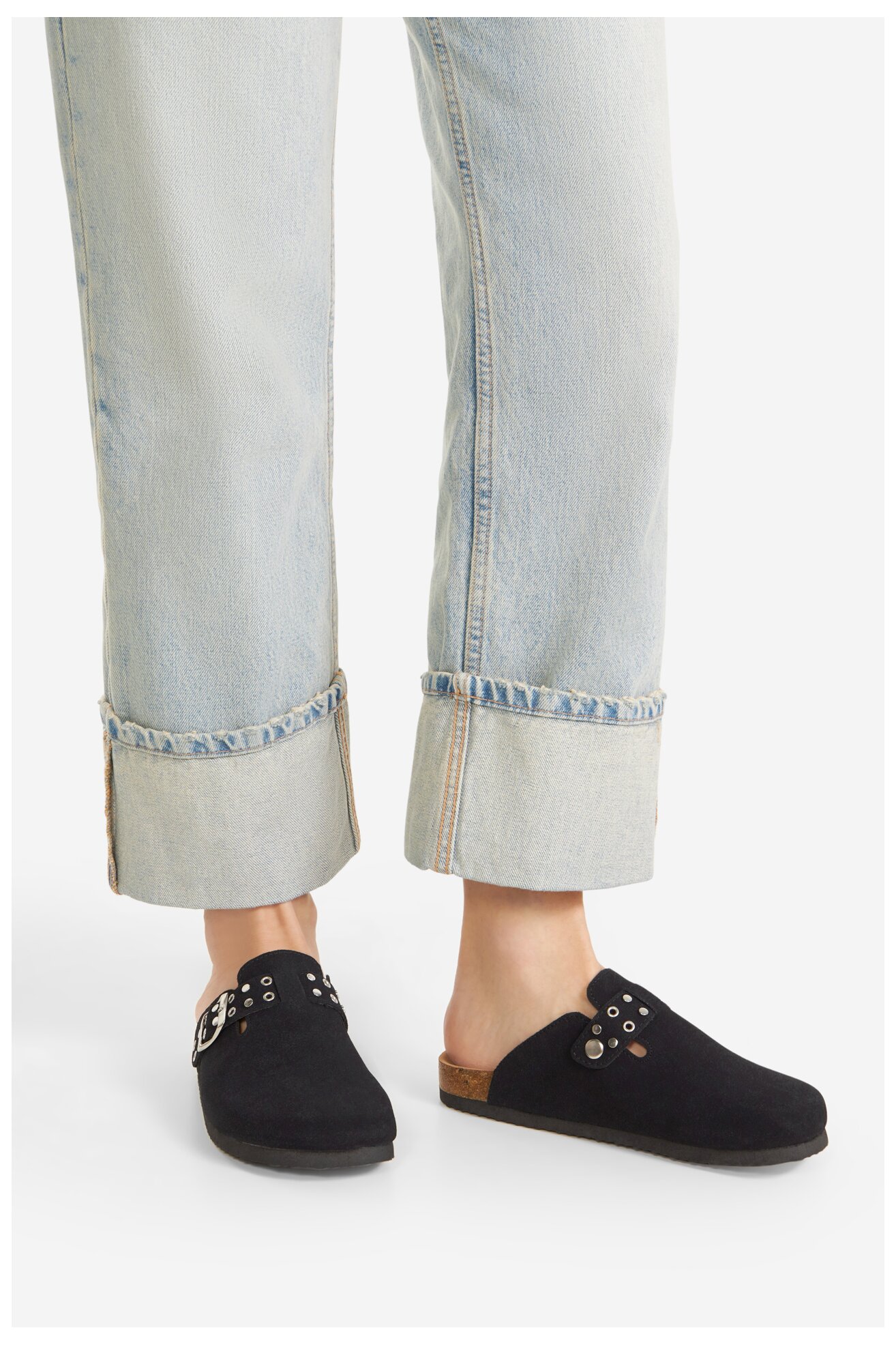 Șlapi Jenny SC01B1708-3 NEGRU