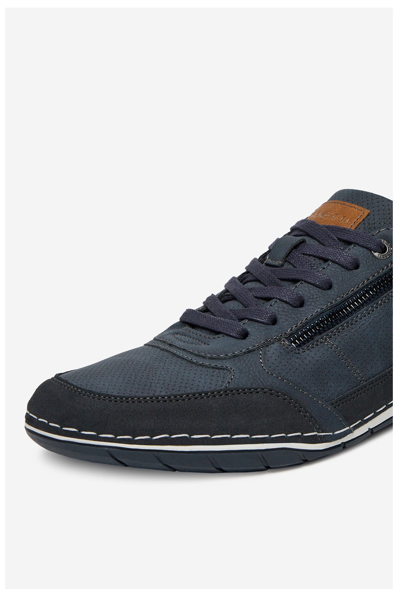 Półbuty Lanetti V5-10235 Granatowy