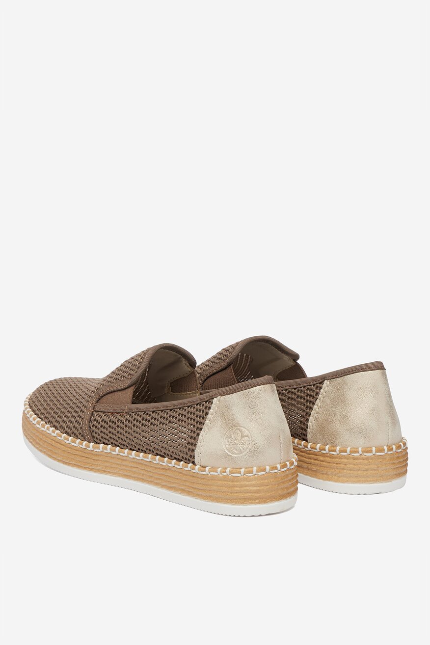 Rieker - Espadryle - 5906751837566