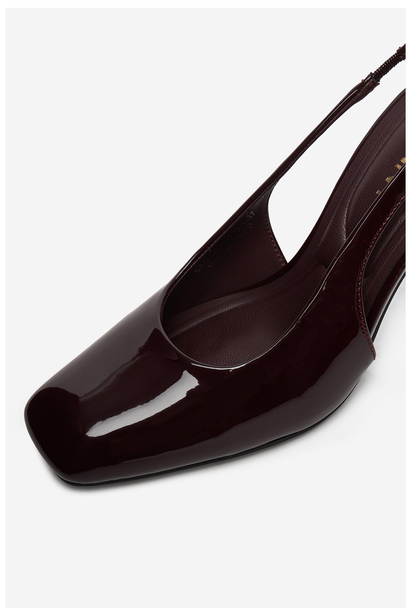 Туфлі-Човники Jenny CEO-CD24-190-1 БОРДОВИЙ