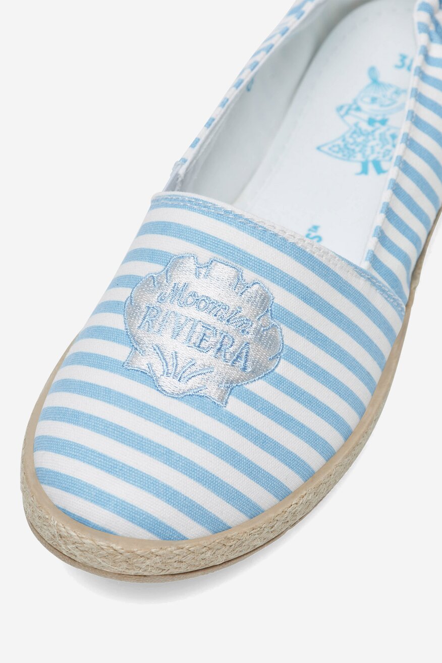 Espadrilky MOOMIN BLANKYTNĚ MODRÁ - 5905588594406