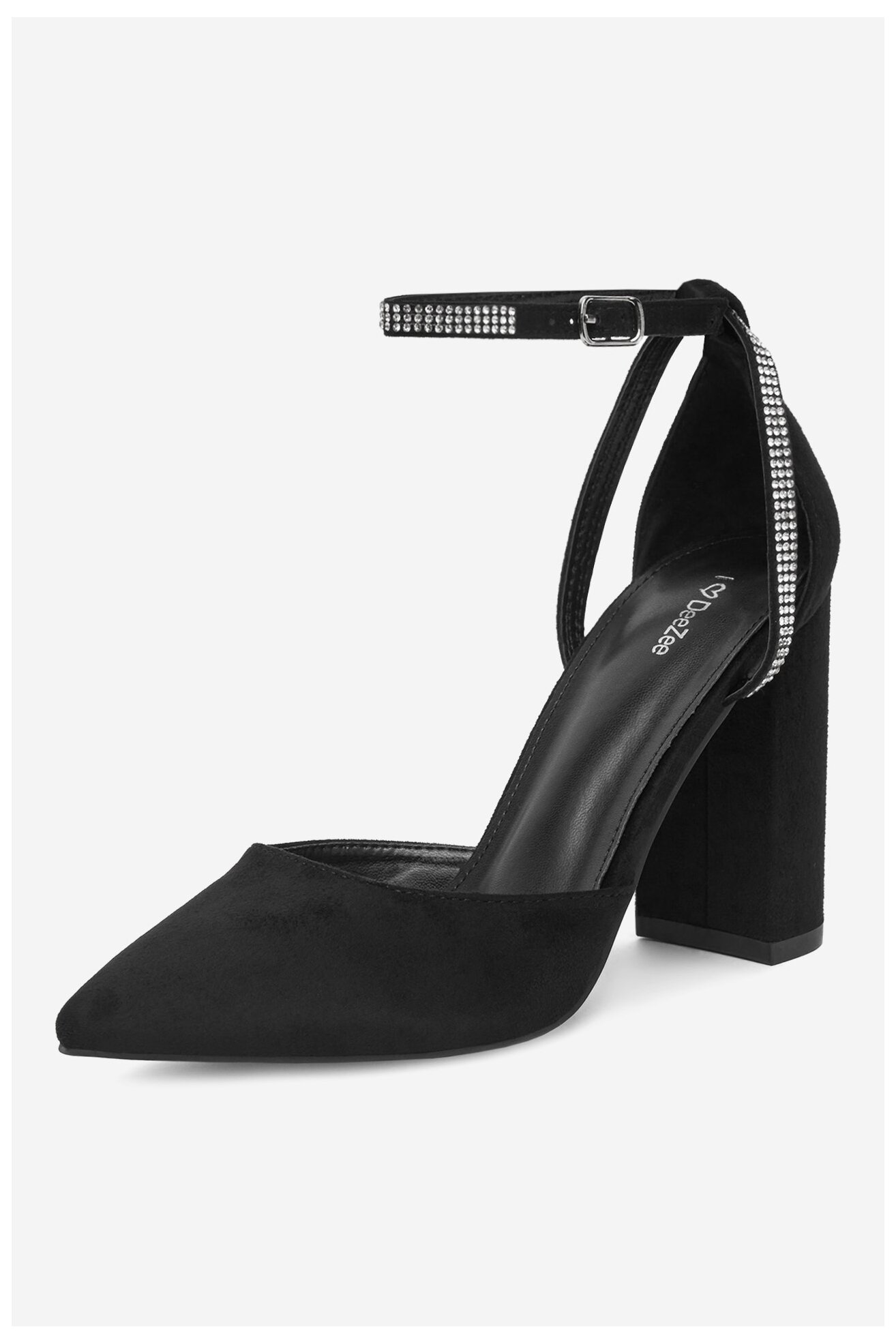 Czółenka DeeZee KL-HT4587-21 Czarny