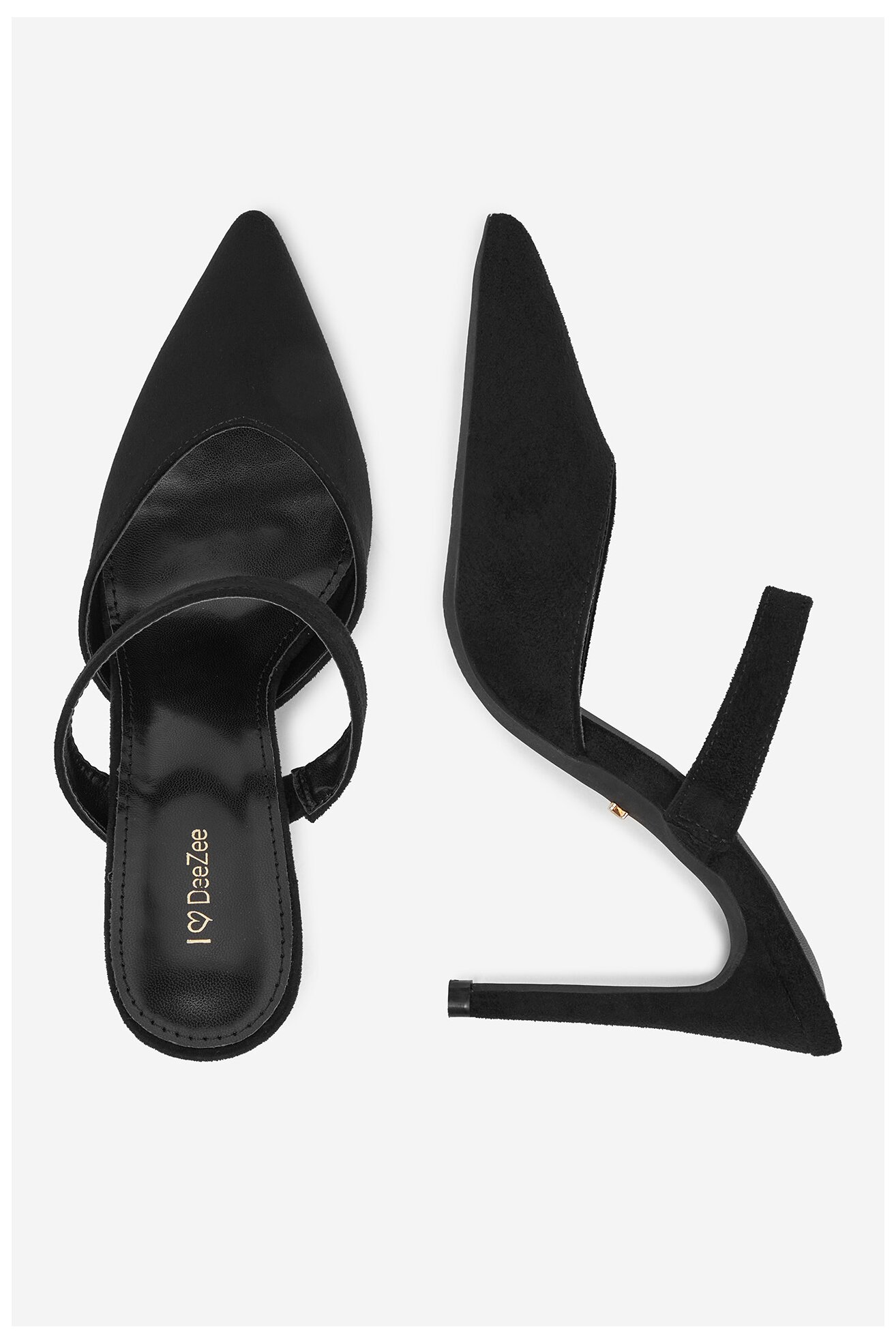 Klapki DeeZee HT78401-7 Czarny