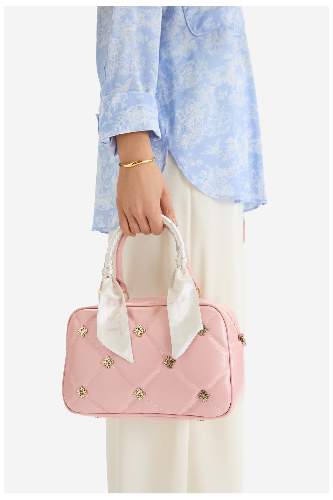 Torebka NINE WEST EO-ALLEN GAZE-KS2577-1 Różowy