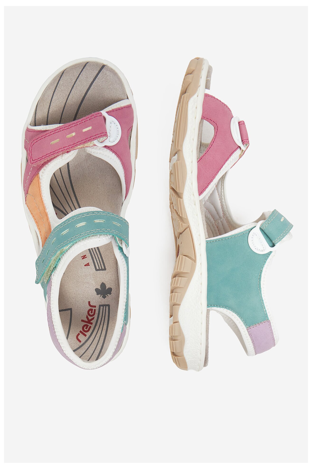 Sandały Rieker CEO-68866-92 MIX