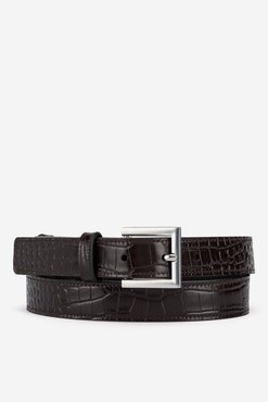 Дамски колан Gino Rossi BLYL23002 ТЪМНОКАФЯВ