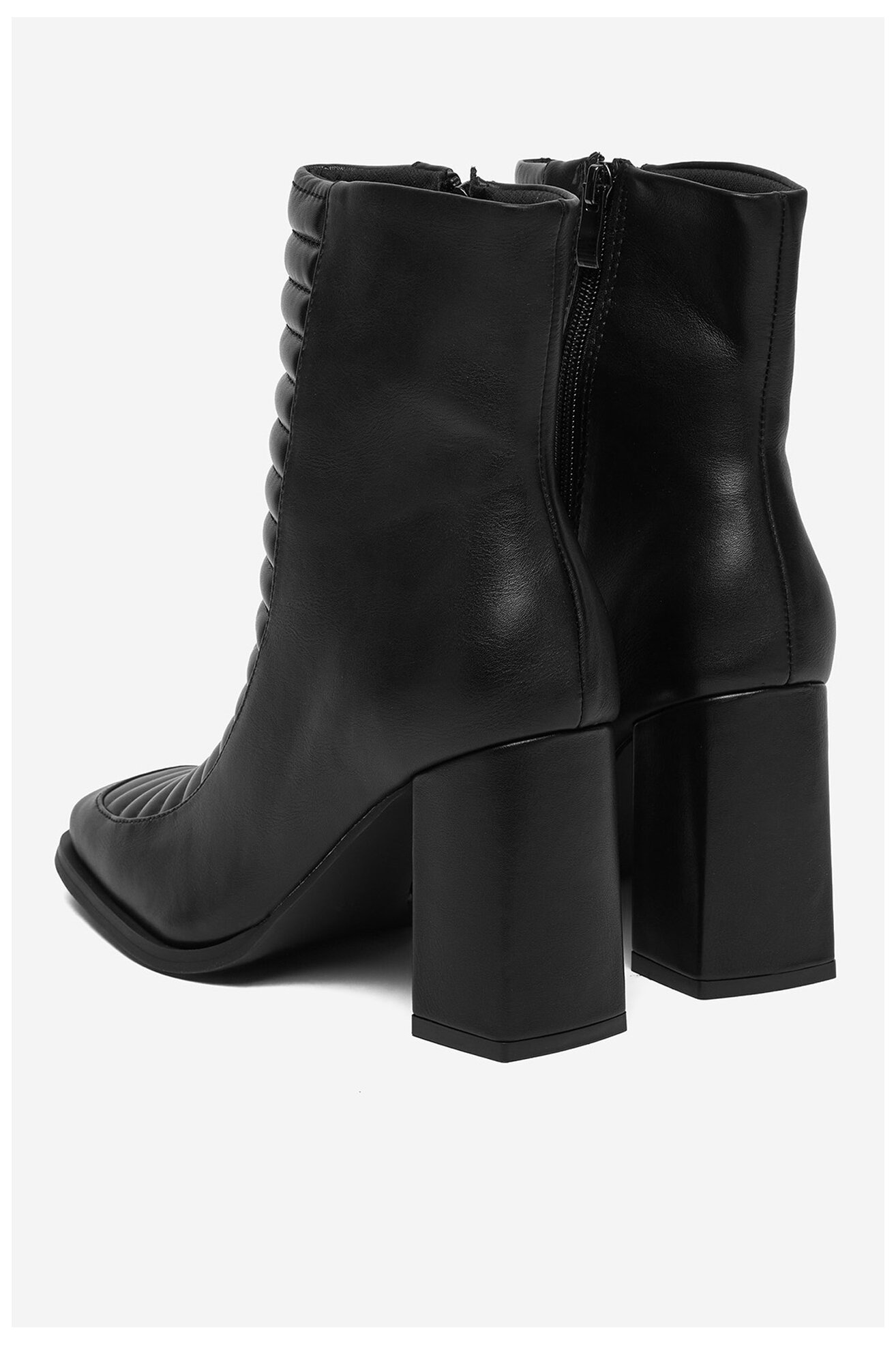 Ghete DeeZee 7366 5-BLACK PU NEGRU