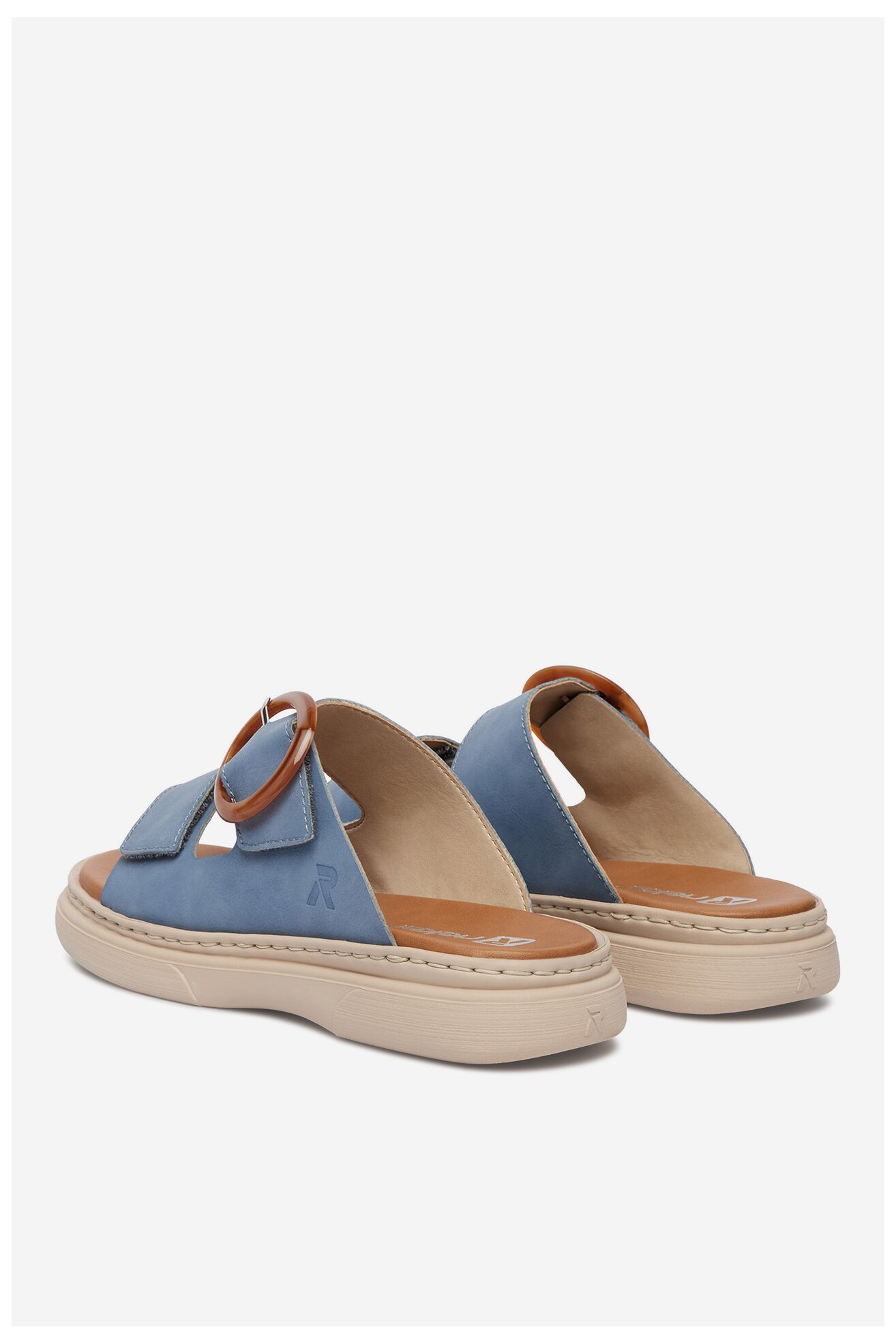 Klapki Rieker CEO-V3050-14 Niebieski