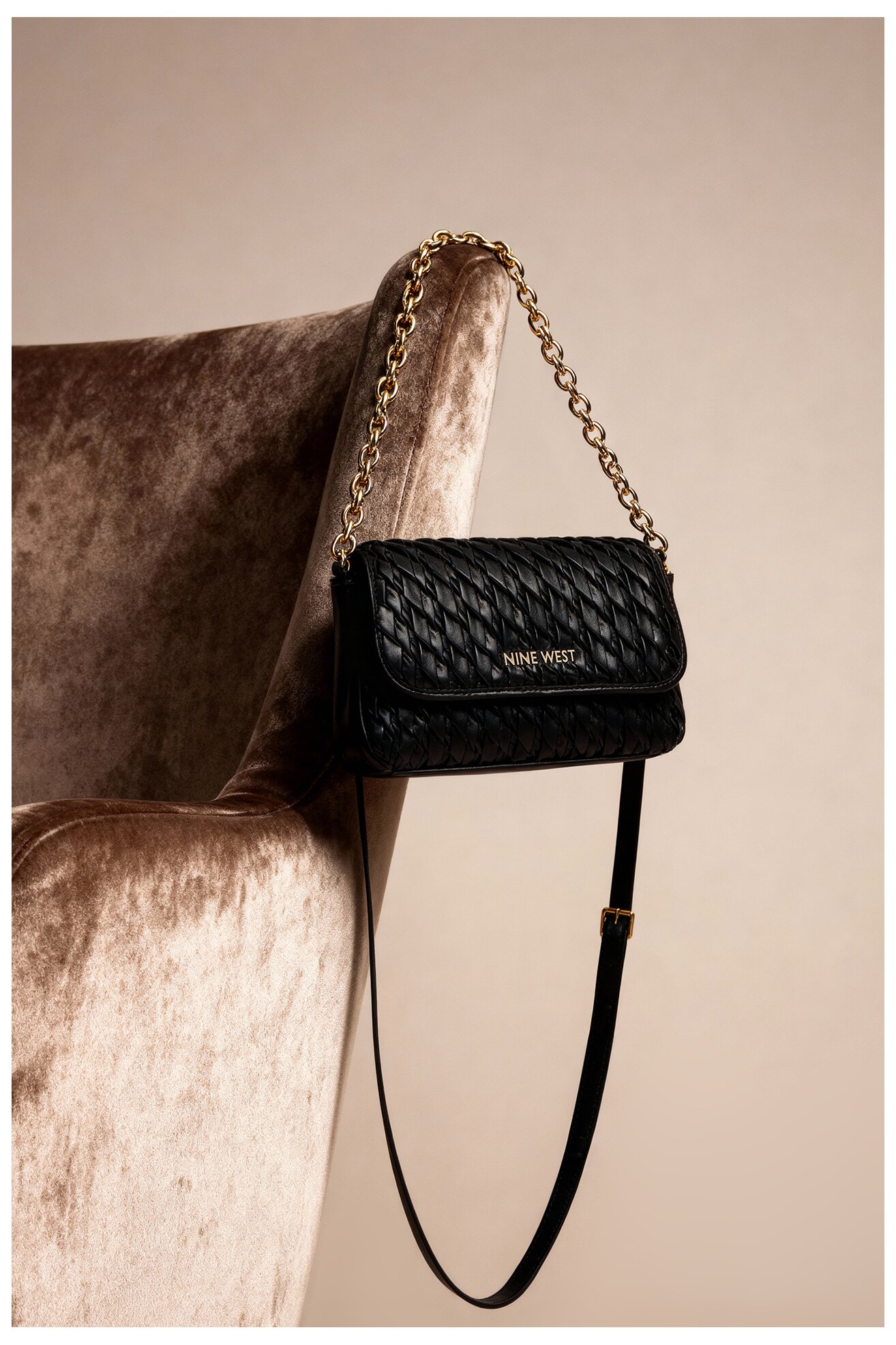 Torebka NINE WEST CEO-DAKOTA-I-LDA8006 Czarny