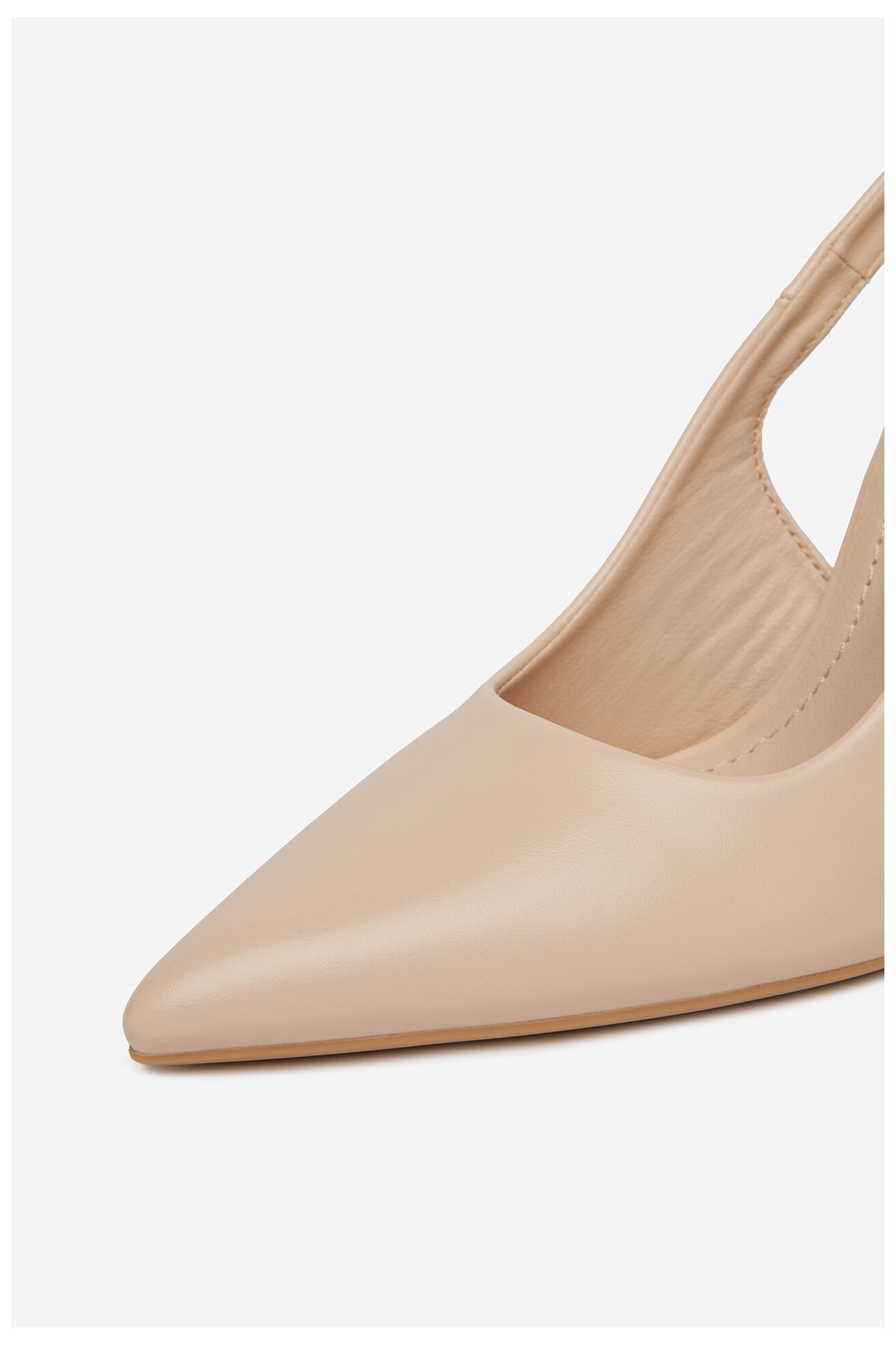 Pantofi cu toc DeeZee 6-705-8 BEJ