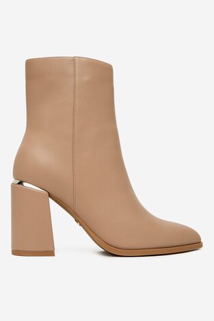 Kratke čizme NINE WEST CEO-JASMIN-01 BEŽ