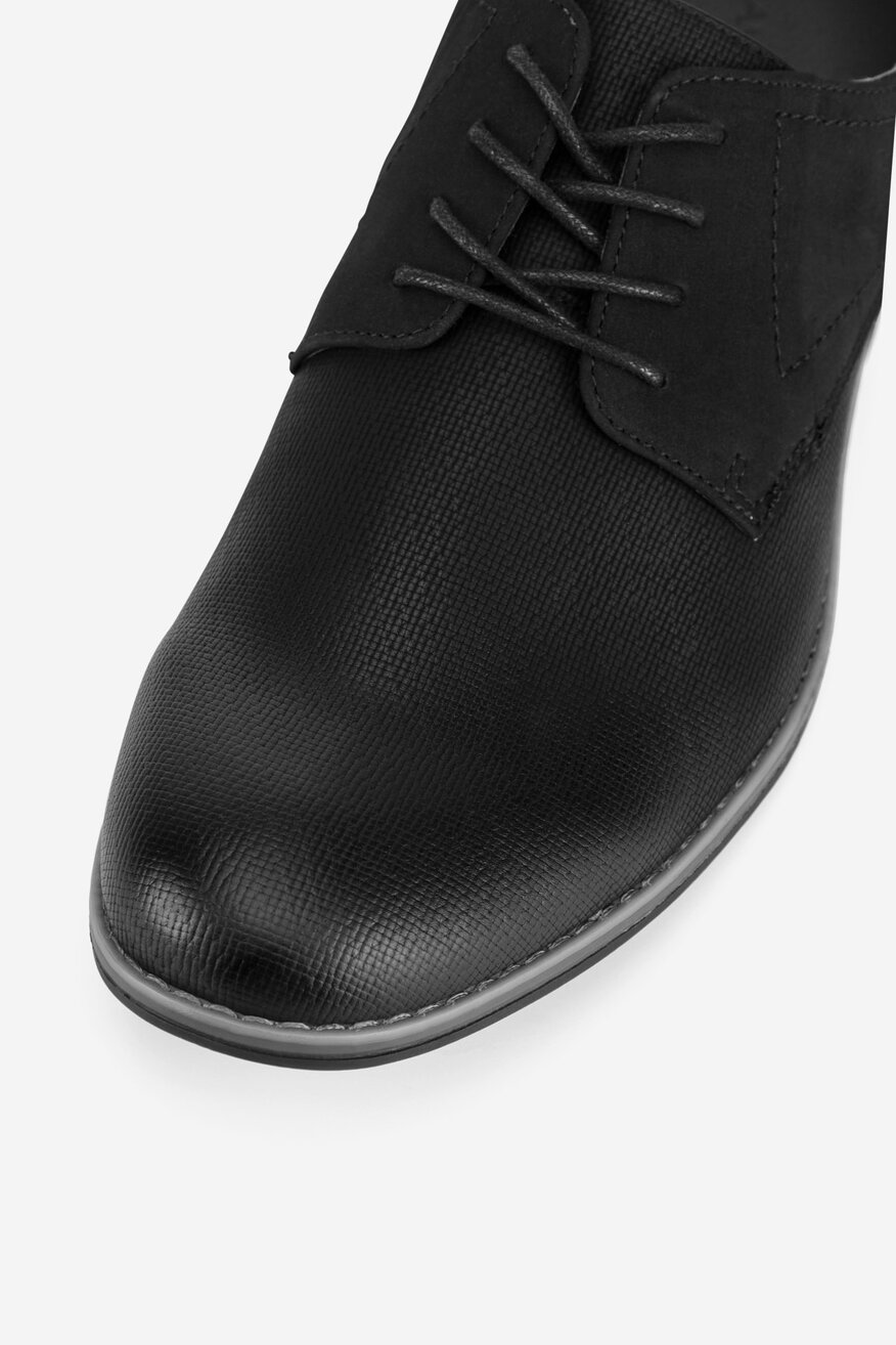 Pantofi casual Lanetti NEGRU - 5903419787980