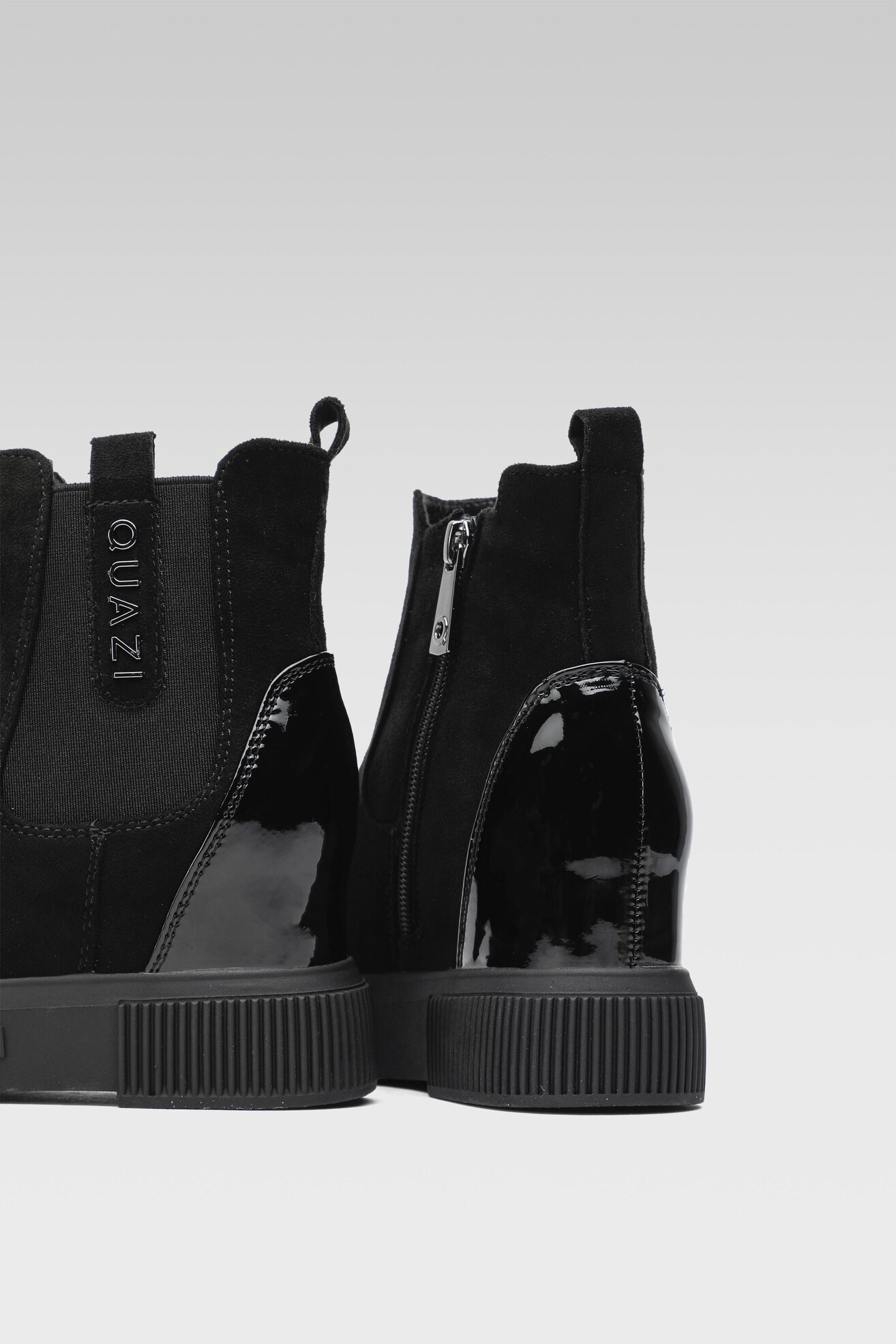 Ботильйони Quazi WS5712-07 ЧОРНИЙ