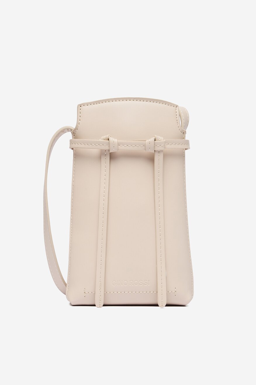 
                Дамска чанта Gino Rossi СЛОНОВА КОСТ - 5906751624968