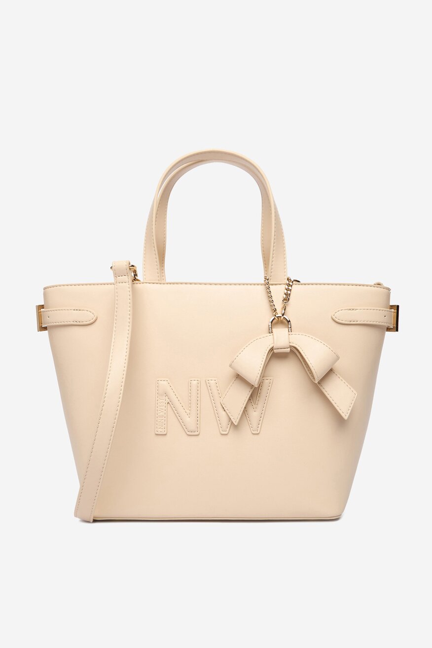 
                Дамска чанта NINE WEST СЛОНОВА КОСТ - 5906751545188