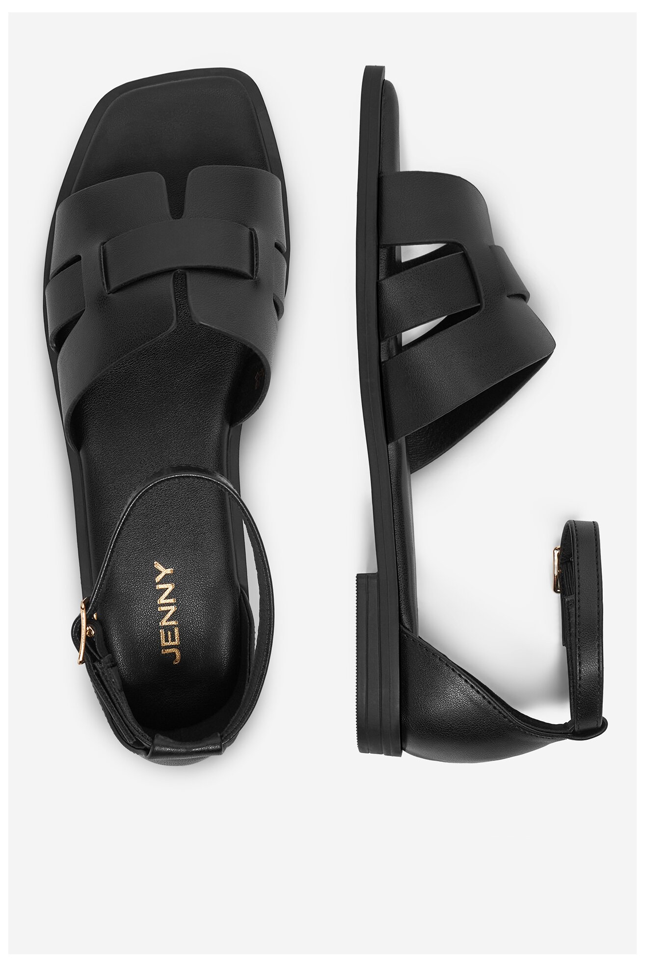 Sandały Jenny 8036034 Czarny