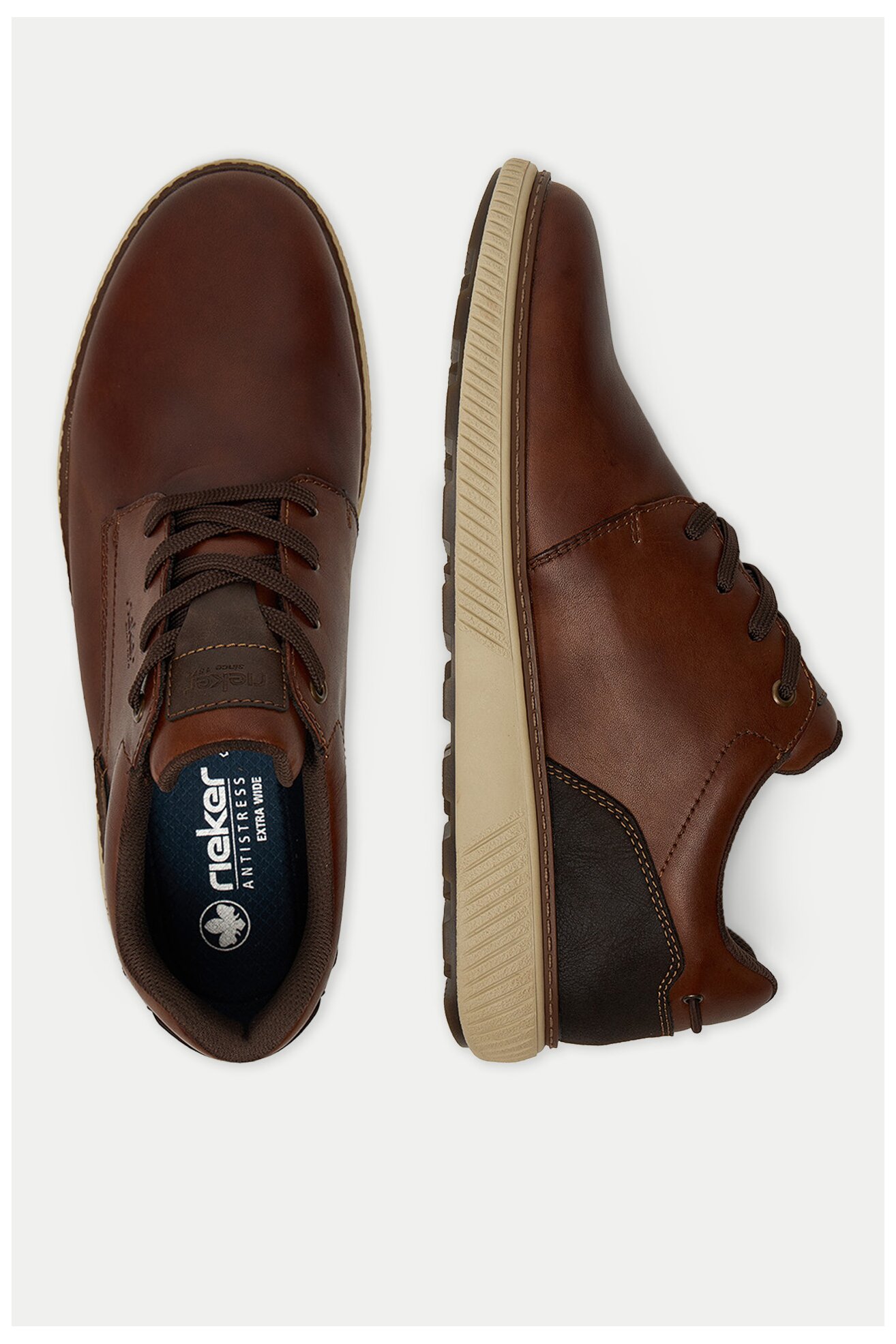 Половинки обувки Rieker B3313-24 КАФЯВ