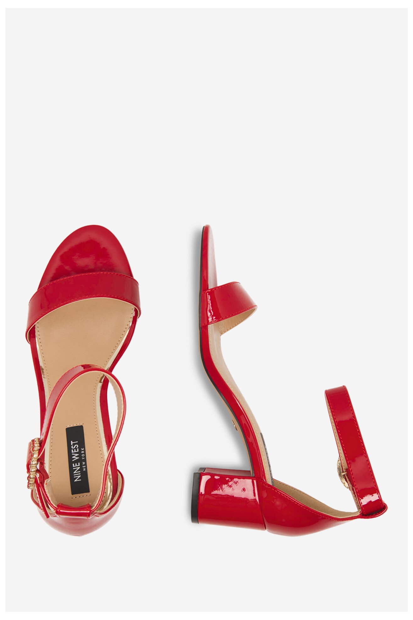 Szandál NINE WEST WFA2641-1 PIROS