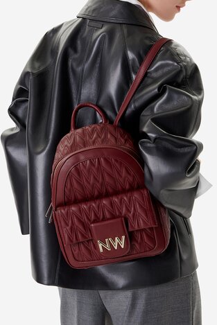 Рюкзак NINE WEST CEO-ASTORIA-AURA-LX10163 БОРДОВИЙ