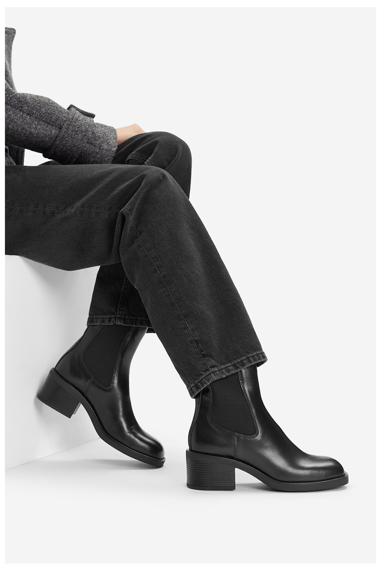 Боти Gino Rossi CEO- CLOE-KAS4768 ЧЕРЕН