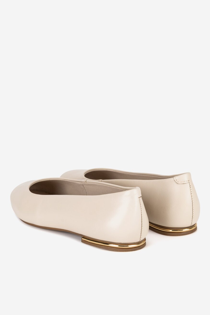 
                Lasocki - Baleriny skórzane - 5906751002377