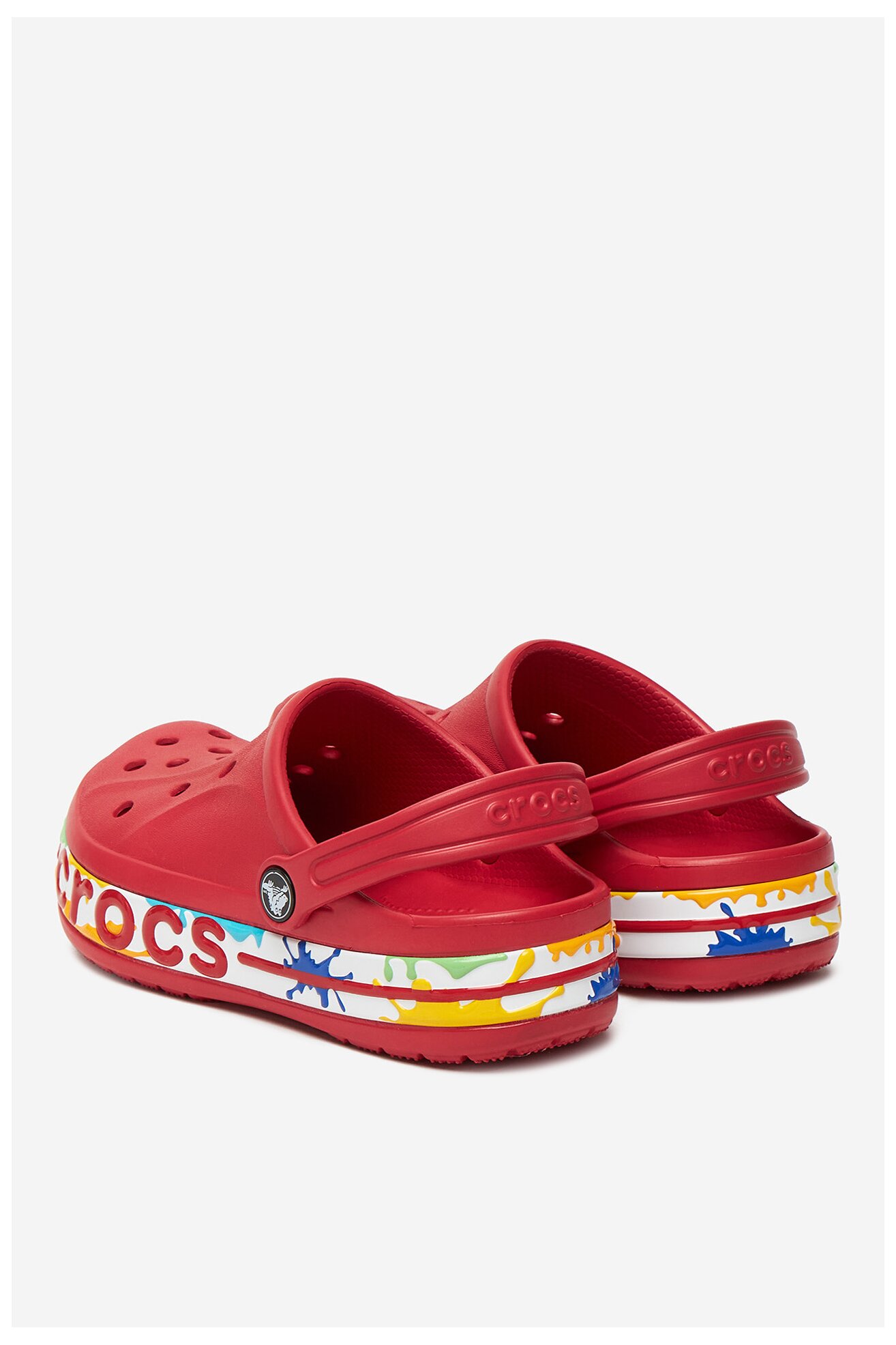 Klapki basenowe Crocs C-BAYABAND CLOG K 211682-6EN Czerwony