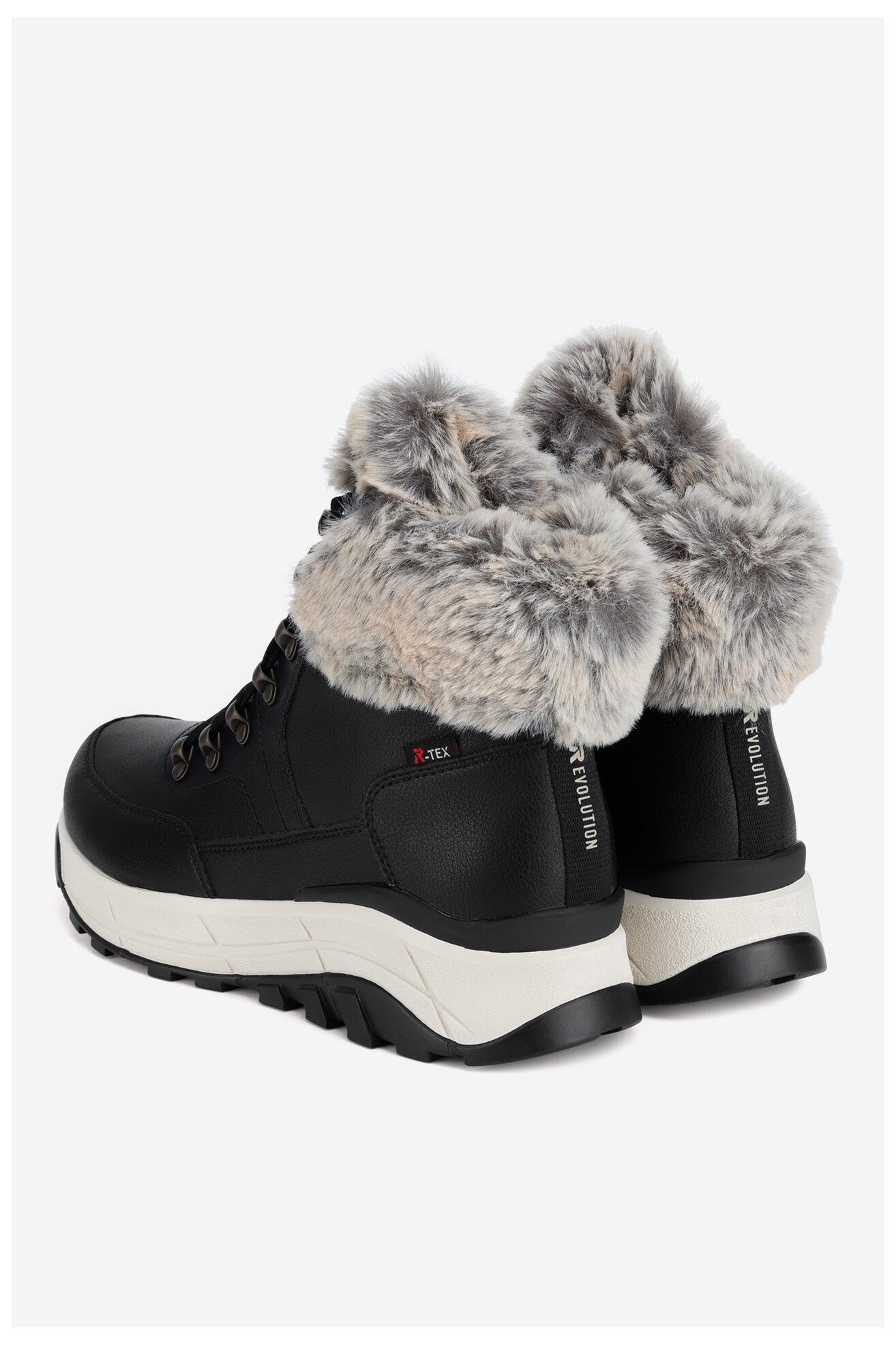 Trzewiki Rieker Revolution Lifestyle W0063-00 Czarny