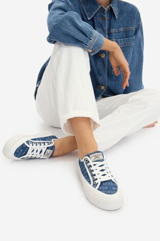 Півкеди GUESS JEANS CWBEO-GJ13456 ГОЛУБИЙ