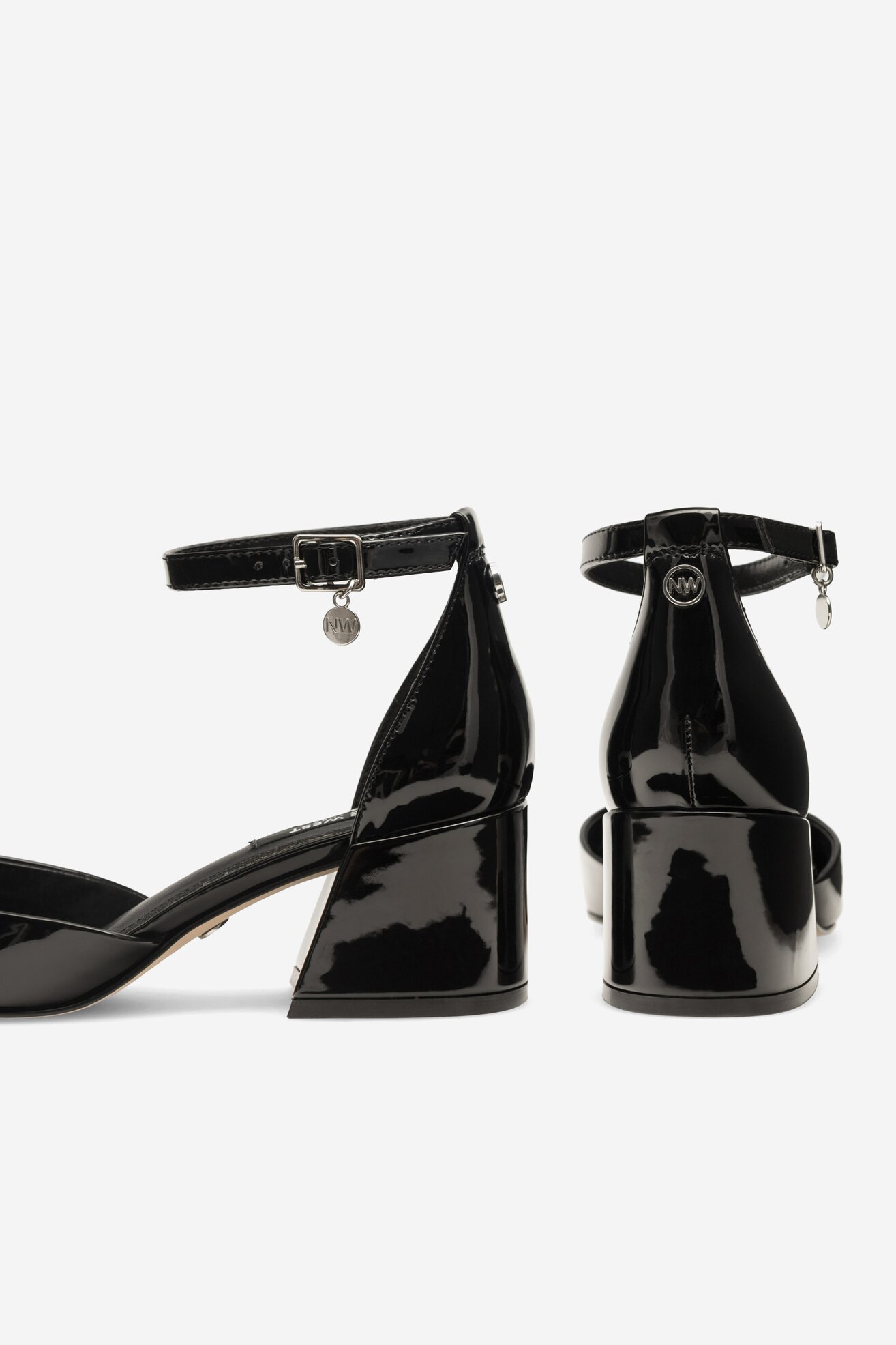 Елегантни обувки NINE WEST FARIA FF-2377 ЧЕРЕН